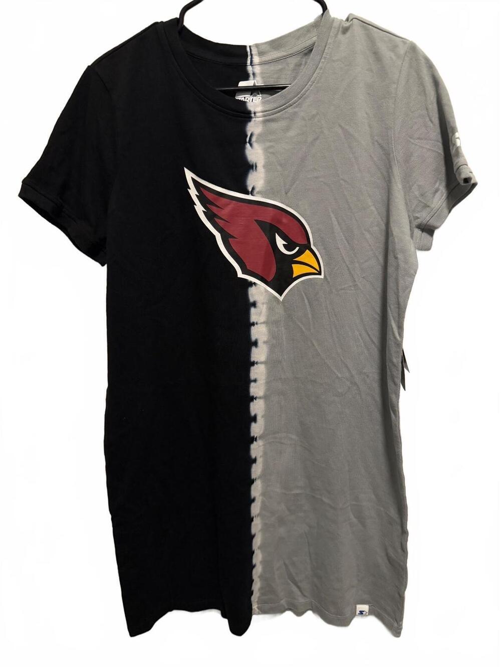 Starter Arizona Cardinals Tie-Dyed Sneaker Dress Large